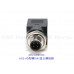 M12-M4D-RS M12-4D型轉RJ45直公轉接頭 M12轉RJ45連接器 D型編碼 4芯D型公頭 M12D型4芯網線轉接頭交換器 